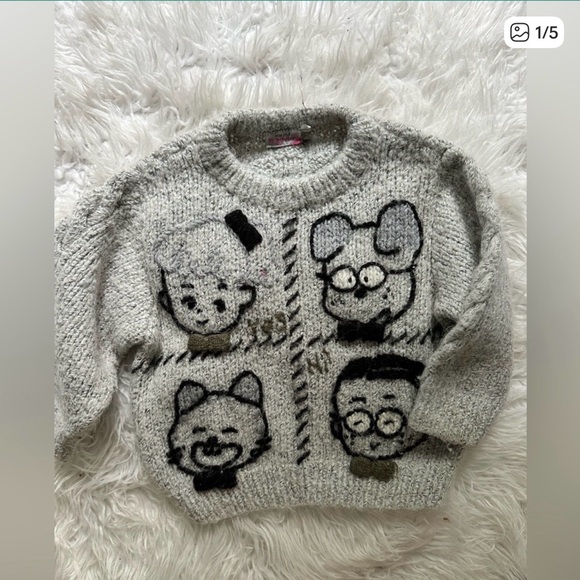 Other - Toddler vintage Japaneses cartoon sweater